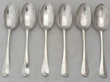 Six Queen Anne Britannia Silver Tablespoons for Blencowe of Marston St. Lawrence. London 1712 Andrew Archer, 11.7 troy ounces.