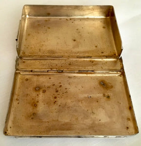 Early 20th Century Silver Plated Sandwich Box.