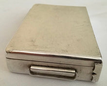 Early 20th Century Silver Plated Sandwich Box.