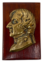 Vice Admiral Viscount Horatio Nelson Portrait Profile Plaque, After Simon de Koster.