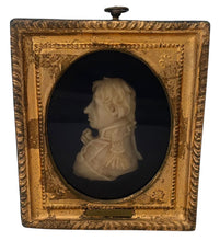 Vice Admiral Horatio Viscount Nelson Wax Relief Portrait Profile.