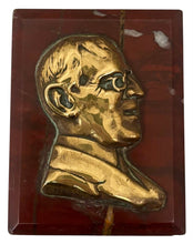 President Thomas Woodrow Wilson Portrait Profile Bust Desk Weight.