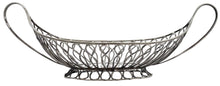 George III Old Sheffield Plate Rope Twist Cake Basket, circa 1770.