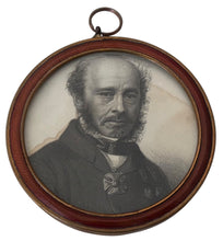 Field Marshal George Charles Bingham, 3rd Earl of Lucan, GCB Portrait Engraving Roundel.