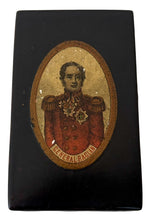 General Raglan, Battle of Waterloo, Peninsular & Crimean Wars, Portrait Snuff Box, circa 1855.