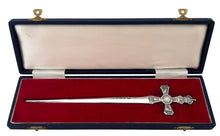 Elizabeth II Royal Commemorative Silver Letter Knife. Sheffield 1953, Atkins Brothers, with Coronation Hallmark. 1.9 troy ounces.
