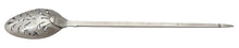 18th Century Silver, Feather Edge Pattern, Mote Spoon.