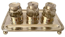 George III Silver Inkstand. London 1810 William Fountain. 9.6 troy ounces.