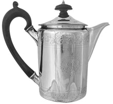 George III Silver Coffee Biggin. London 1804 Robert Hennell I & Samuel Hennell. 17 troy ounces.
