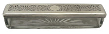 George IV Silver and Cut Glass Dressing Table Box. London 1829 Archibal Douglas. 2.3 troy ounces.