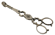 George III Pair of Silver Tea Tongs. London circa 1760, James Graham.