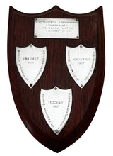 1st Peshawar Division, British Indian Army, Prize Shield, circa 1907.