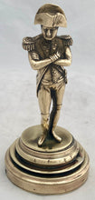 Napoleon Bonaparte Brass Standing Figure.