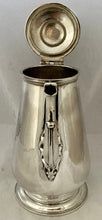 Georgian, George II, Silver Armorial Coffee Pot for Seamark. London 1742 Richard Bayley. 23.8 troy ounces.