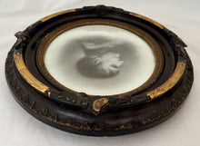 Napoleon Bonaparte Hand Tinted Ceramic Portrait Profile, 19th Century.