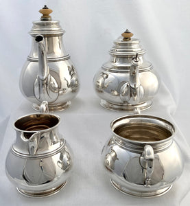 George V Britannia Silver Tea & Coffee Service. London 1920 Goldsmiths & Silversmiths Company. 92.5 troy ounces