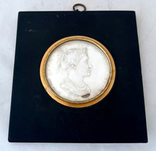 The Accession of Queen Caroline, White Metal Portrait Medallion. After Peter Rouw & George Mills, circa 1820.