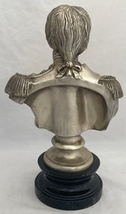 Vice-Admiral Viscount Nelson Metal Bust, After Fredericks.