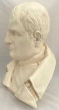 Napoleon Bonaparte, A Large Mid Century Plaster Bust.