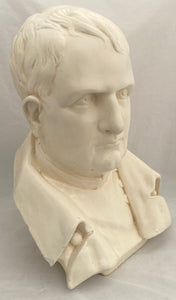 Napoleon Bonaparte, A Large Mid Century Plaster Bust.