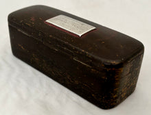 'Part of the ROYAL GEORGE Sunk on the 29th Augt. 1782, Recovered 1839', Snuff Box.