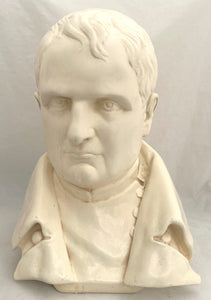 Napoleon Bonaparte, A Large Mid Century Plaster Bust.