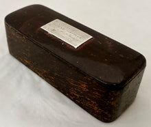 'Part of the ROYAL GEORGE Sunk on the 29th Augt. 1782, Recovered 1839', Snuff Box.