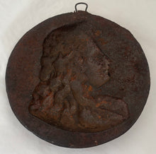 Louis XIV Portrait Profile Plaque. First Half 19th Century.