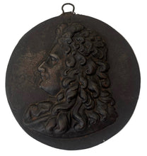 Louis XIV Portrait Profile Plaque. First Half 19th Century.