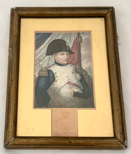 Napoleon Bonaparte Portrait Print, After George Baxter.