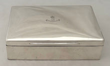 3rd Brahmans, British Indian Army, Silver Cigarette Box. London 1919 Garrard & Co. Ltd, Calcutta & London.