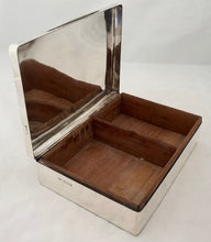 3rd Brahmans, British Indian Army, Silver Cigarette Box. London 1919 Garrard & Co. Ltd, Calcutta & London.