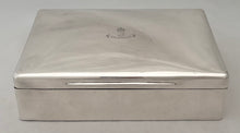 3rd Brahmans, British Indian Army, Silver Cigarette Box. London 1919 Garrard & Co. Ltd, Calcutta & London.