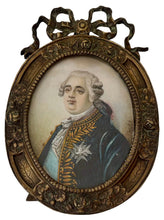 Louis XVI Portrait Miniature, 19th Century French School.