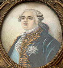 Louis XVI Portrait Miniature, 19th Century French School.
