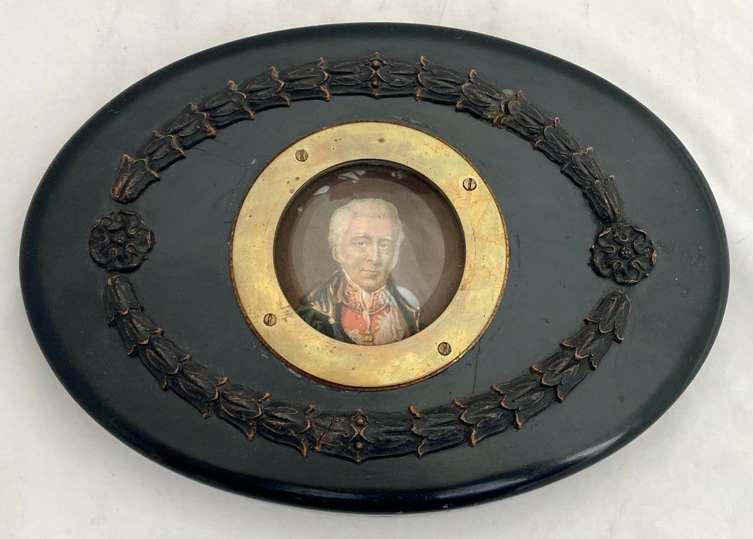 The Death of the Duke of Wellington Portrait Roundel Memorial Plaque.