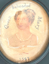 Mary, Queen of Scots, 'Queen Mary Beheaded 1587', Portrait Miniature.