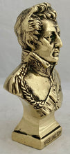 The Duke of Wellington 19th Century Brass Bust.