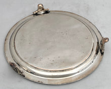 Georgian Old Sheffield Plate Waiter, circa 1810 - 1830.