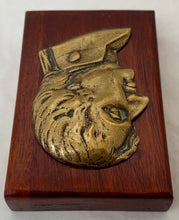 Vice Admiral Viscount Horatio Nelson Portrait Profile Plaque, After Simon de Koster.