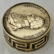 Vice Admiral Viscount Horatio Nelson Victories Snuff Box, circa 1805.