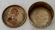 Vice Admiral Viscount Horatio Nelson Victories Snuff Box, circa 1805.