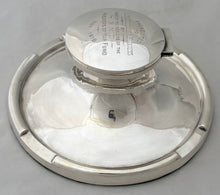 Lady Gwendolen Guinness, Countess of Iveagh, Royal Naval Division Prisoners of War Fund Silver Capstan Inkwell.