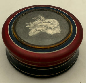 Louis XVI of France, Marie Antoinette & the Dauphin Early 19th Century Snuff Box.