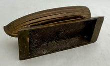 Bronzed Metalware Model of a Rowing Boat.