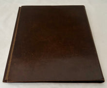 Edwardian Tooled Gilt Leather Blotting Pad Wallet. Asprey of London.