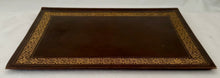 Edwardian Tooled Gilt Leather Blotting Pad Wallet. Asprey of London.