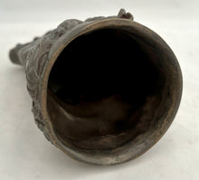 A Large Bronzed Metalware Horse Head Stirrup Cup.