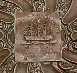 HMS Foudroyant, Vice-Admiral Viscount Nelson's Flagship, Copper Cigarette Case.