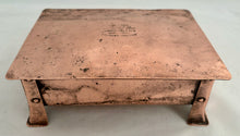 HMS Britannia Arts & Crafts Copper Cigarette Box.